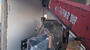 Cho thuê xe cẩu giá rẻ Hưng Thịnh Phát chuyển xưởng uy tín
