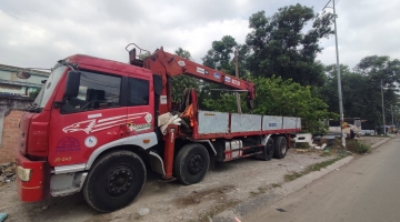 Địa chỉ cho thuê xe cẩu hàng hóa giá rẻ nào uy tín nhất 24/7?