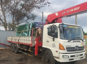 Cho Thuê Xe Cẩu 2.5 Tấn Chở Hàng